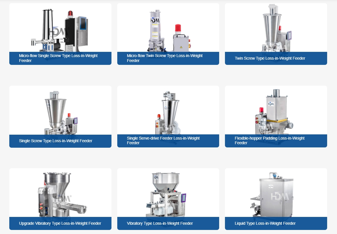 Large-flow Twin Screw Loss-in-Weight Feeder - High Dream Loss-In-Weight Feeder Series