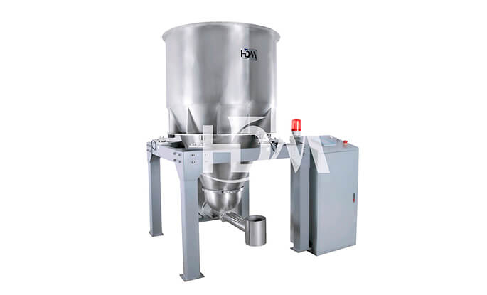 Großvolumiger Doppelschneckendosierer